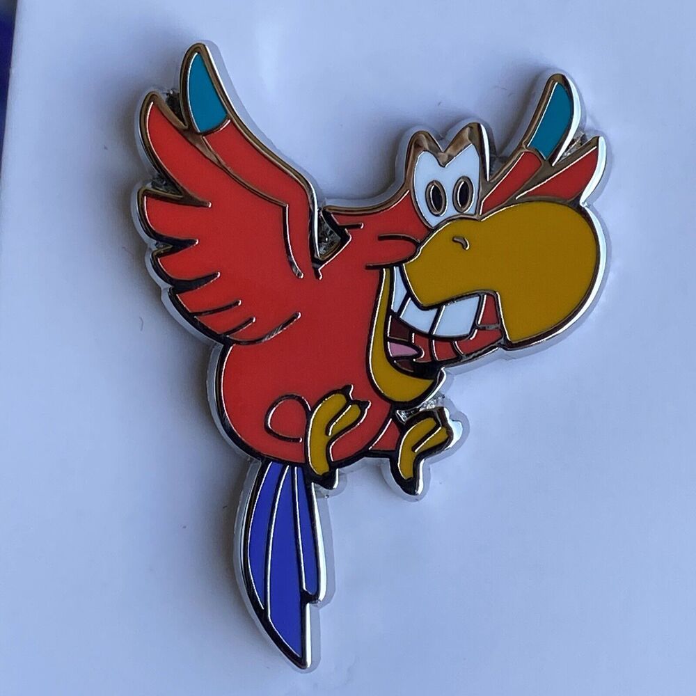 Disney Parks Pin Aladdin Iago Parrrot Villains Sidekick Collection Trading Pin
